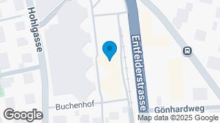Standort auf Strassenkarte