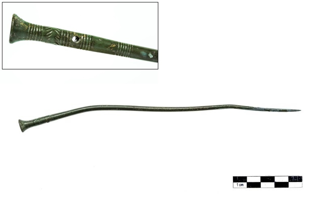 Eine Nadel aus der Bronzezeit