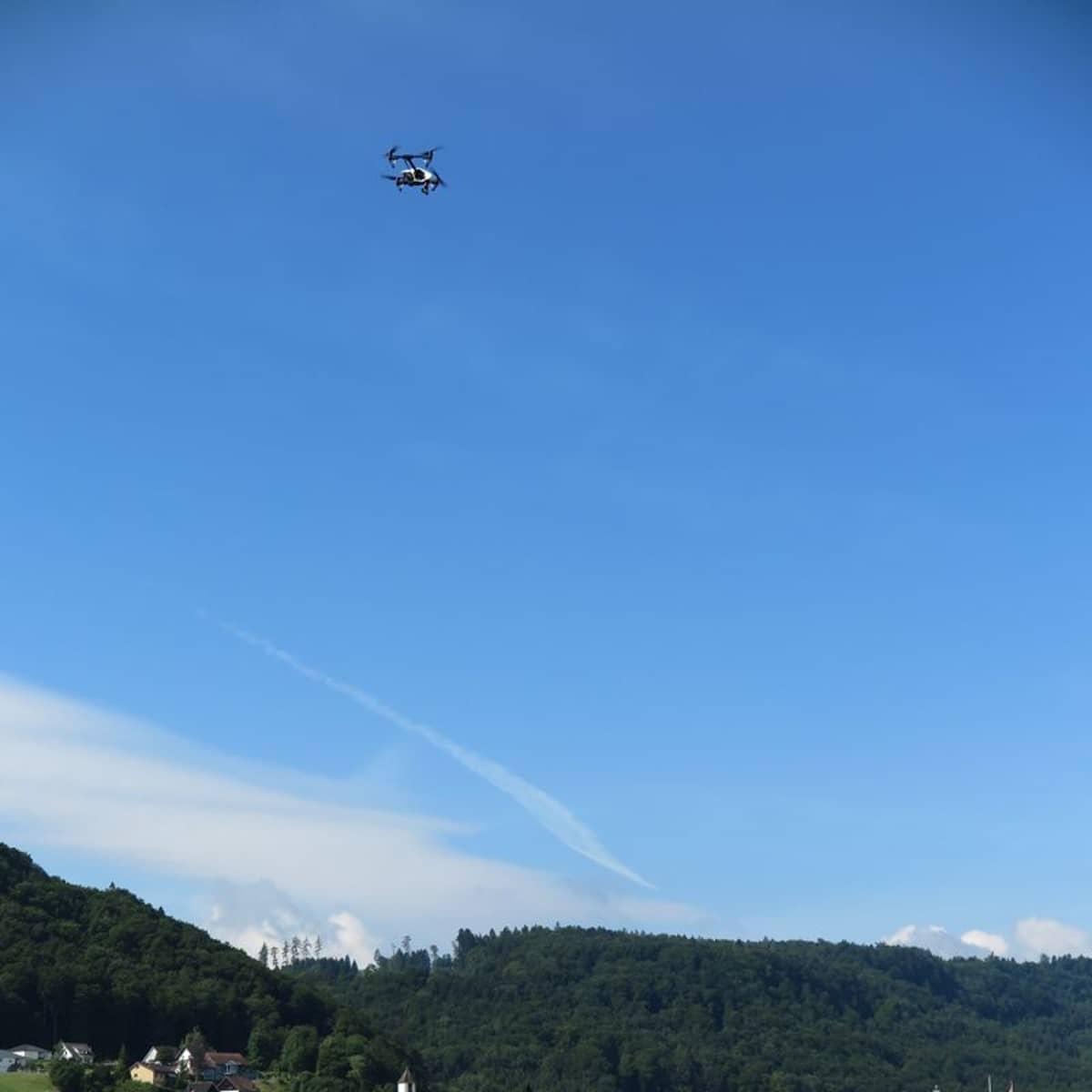 Die Drohne zeigts: Luftaufnahmen gehören heute zum Alltag bei archäologischen Untersuchungen.
