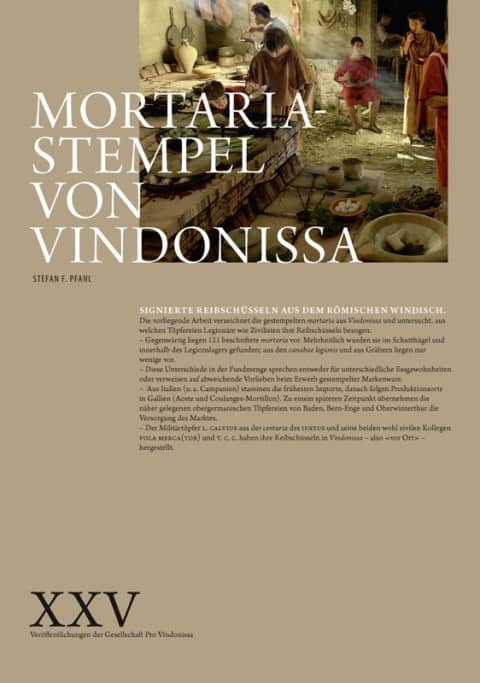 Buchumschlag der Publikation Martaria-Stempel in Vindonissa.