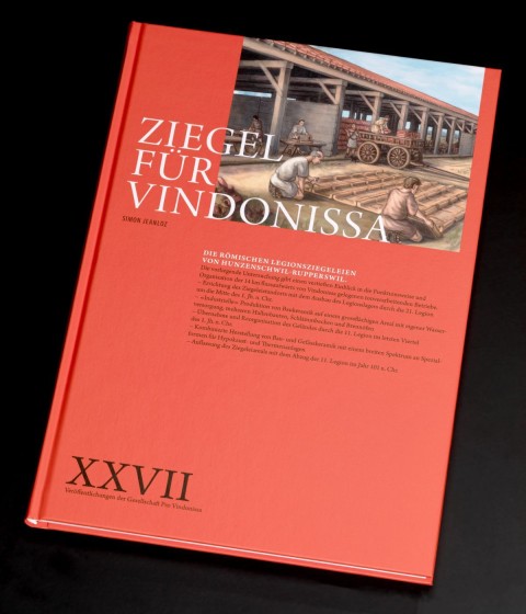 Cover des Buches ZIegel für Vindonissa.