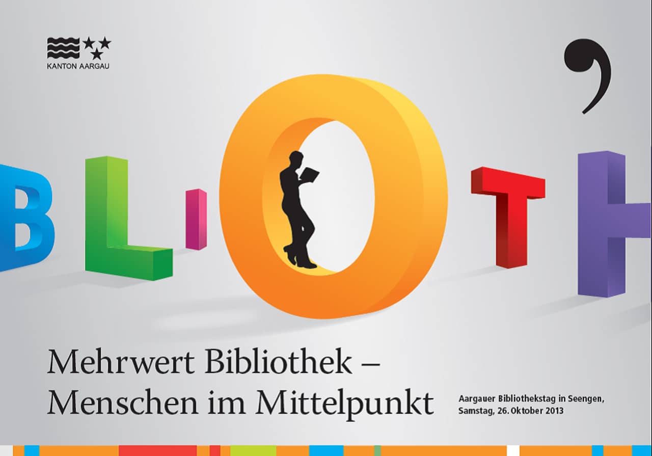 Einladungskarte Bibliothektstag 2013
