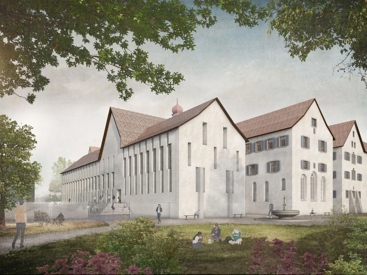 Kloster / Kantonsschule Wettingen, Ersatzneubau Höngger-Haus.