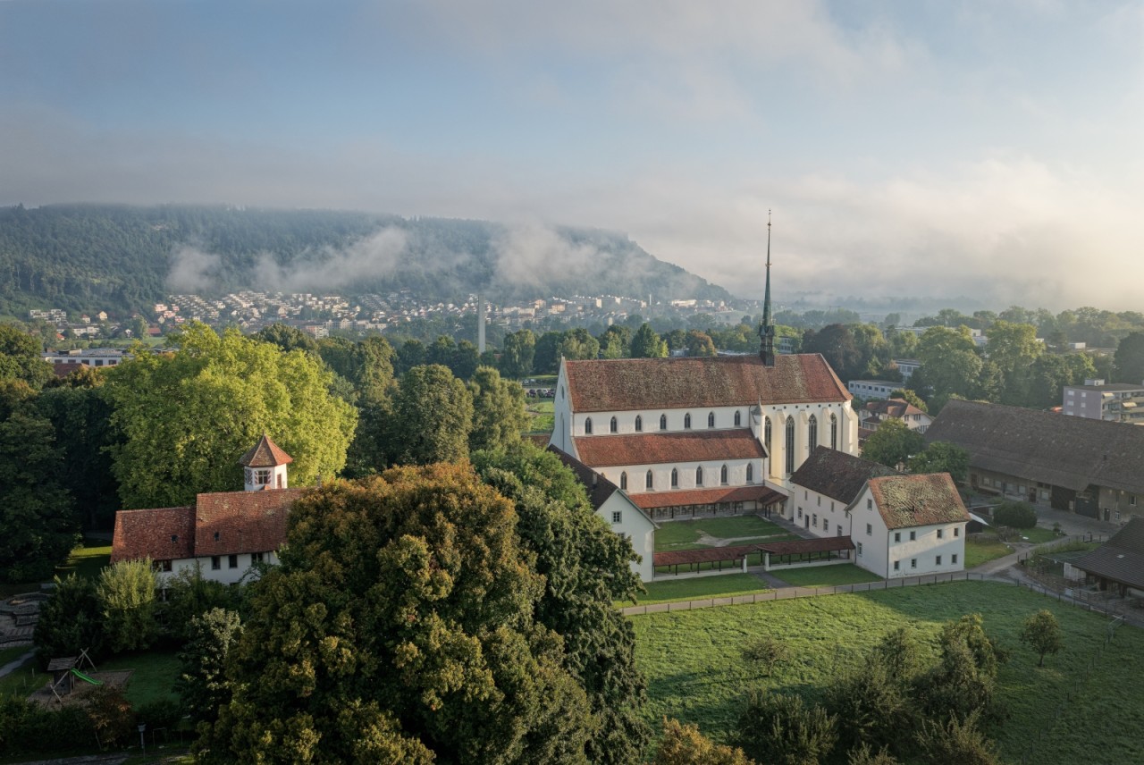 Klosterkirche Königsfelden mit Konvent- und Bernerbauten, 2024.