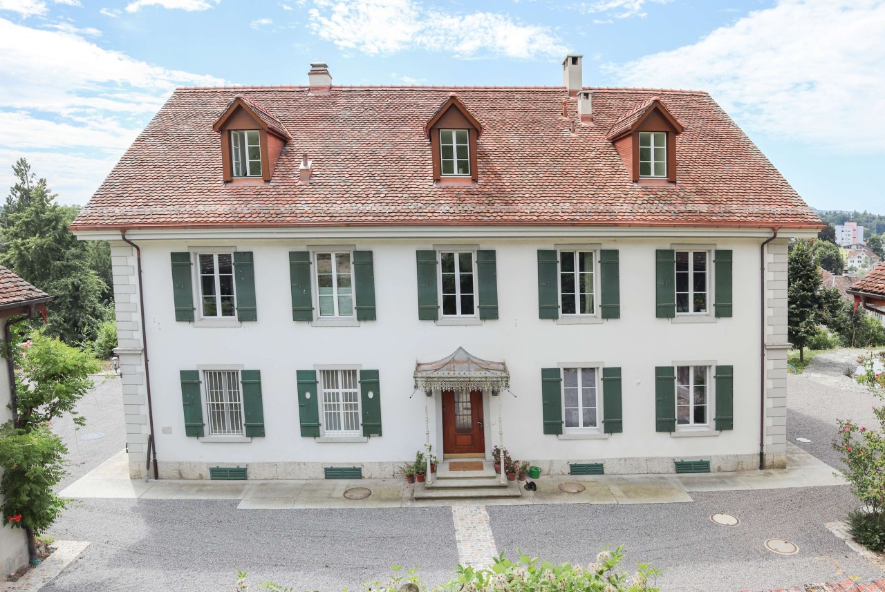 Möriken-Wildegg, Isler-Haus, Ansicht von Norden, 2025.