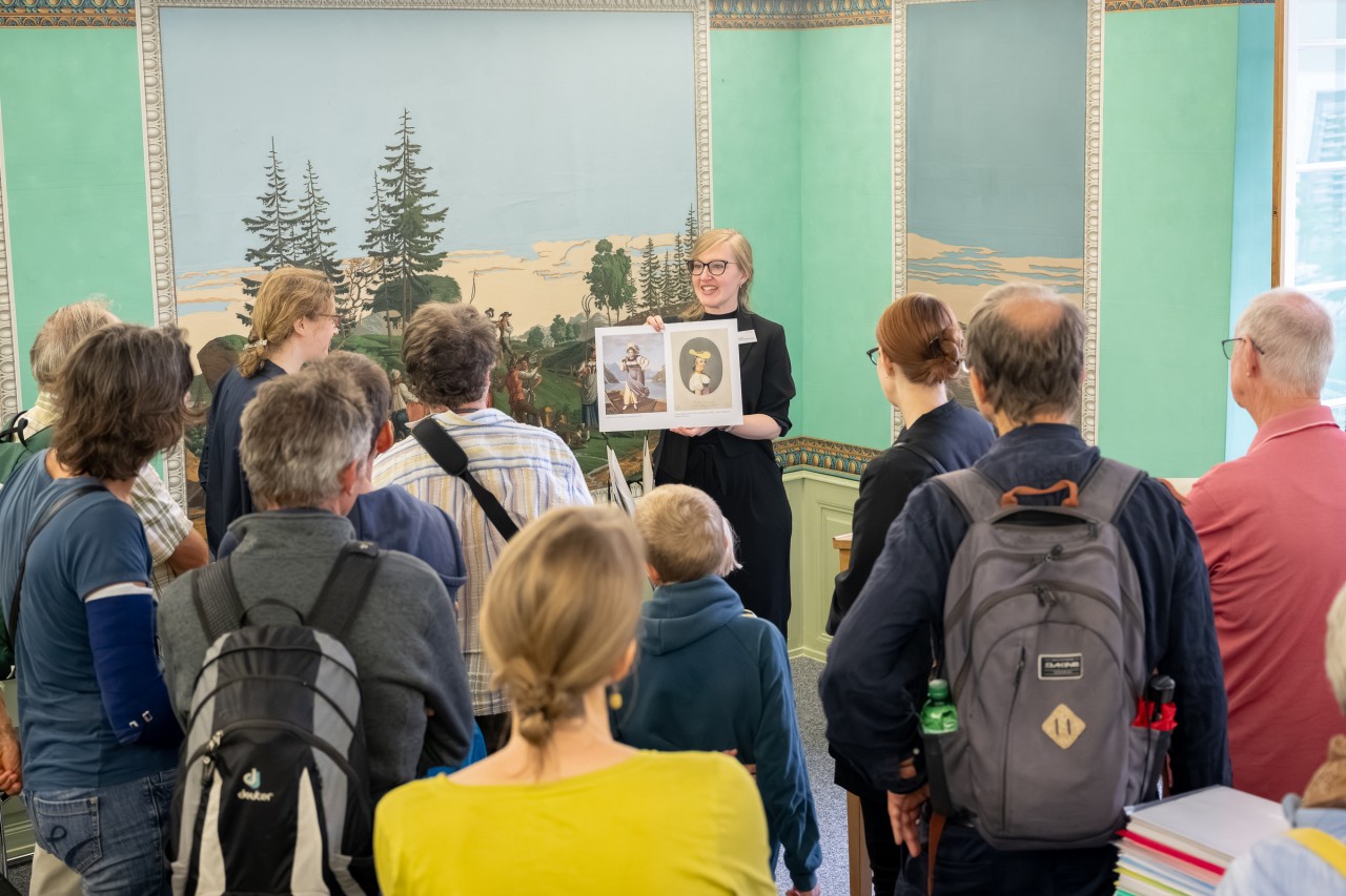 Führungen an den Europäischen Tagen des Denkmals im Rathaus Bremgarten.