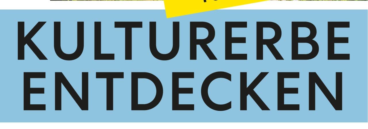Plakat der Europäischen Tage des Denkmals 2025 im Aargau.