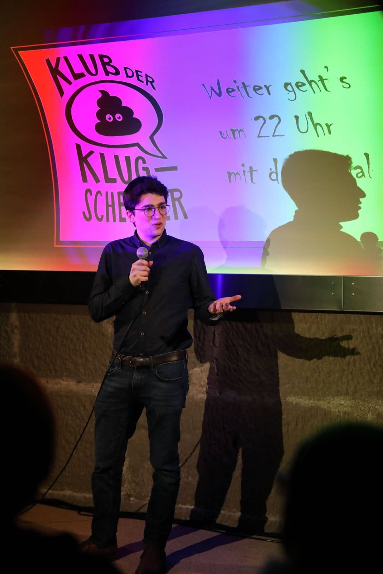 Foto von Lionel Battegay, dem Moderator von "Klub der Klugscheisser"