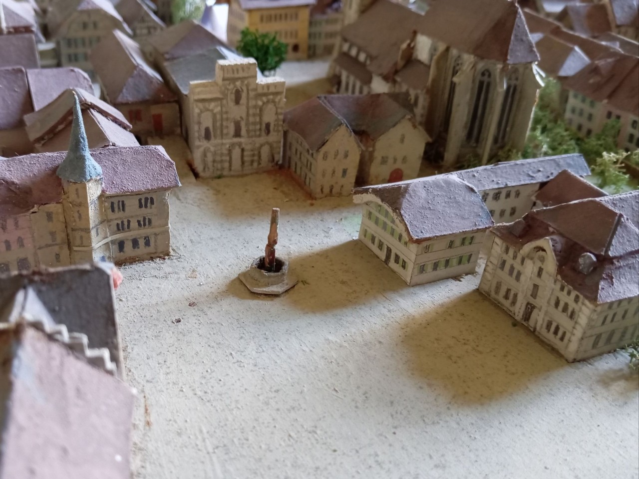 Stadtmodell des mittelalterlichen Zofingen