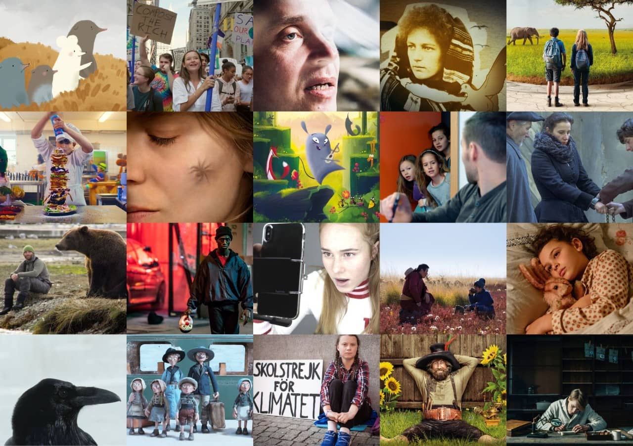 verschiedene Filmcover