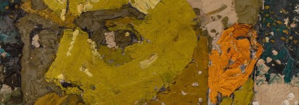 Ausschnitt aus Selbstportrait von Augusto Giacometti