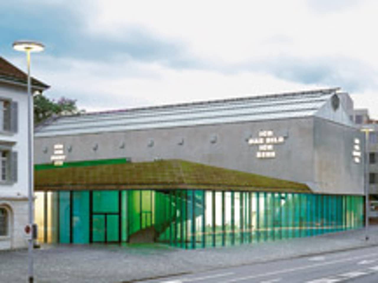 Das Aargauer Kunsthaus von aussen