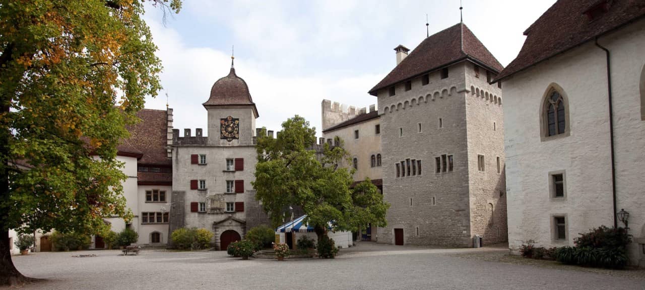 Landvogteihaus, Ostbastion, Palas und Turm, Ritterhaus