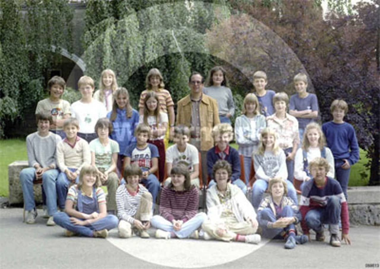Klassenfoto von 1981