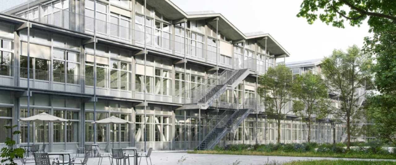 Visualisierung des geplanten Neubaus der Kantonsschule Stein