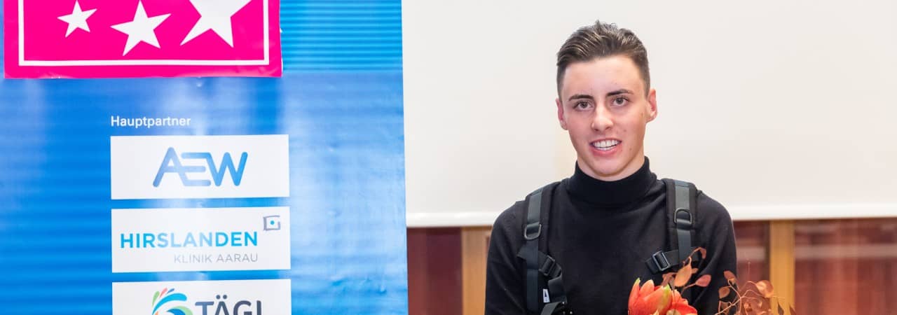 Jan Christen erhält den NewComer Award 2022