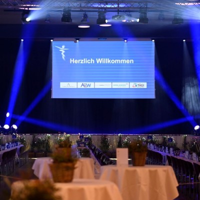 Bühne der Aargauer Sport-Gala