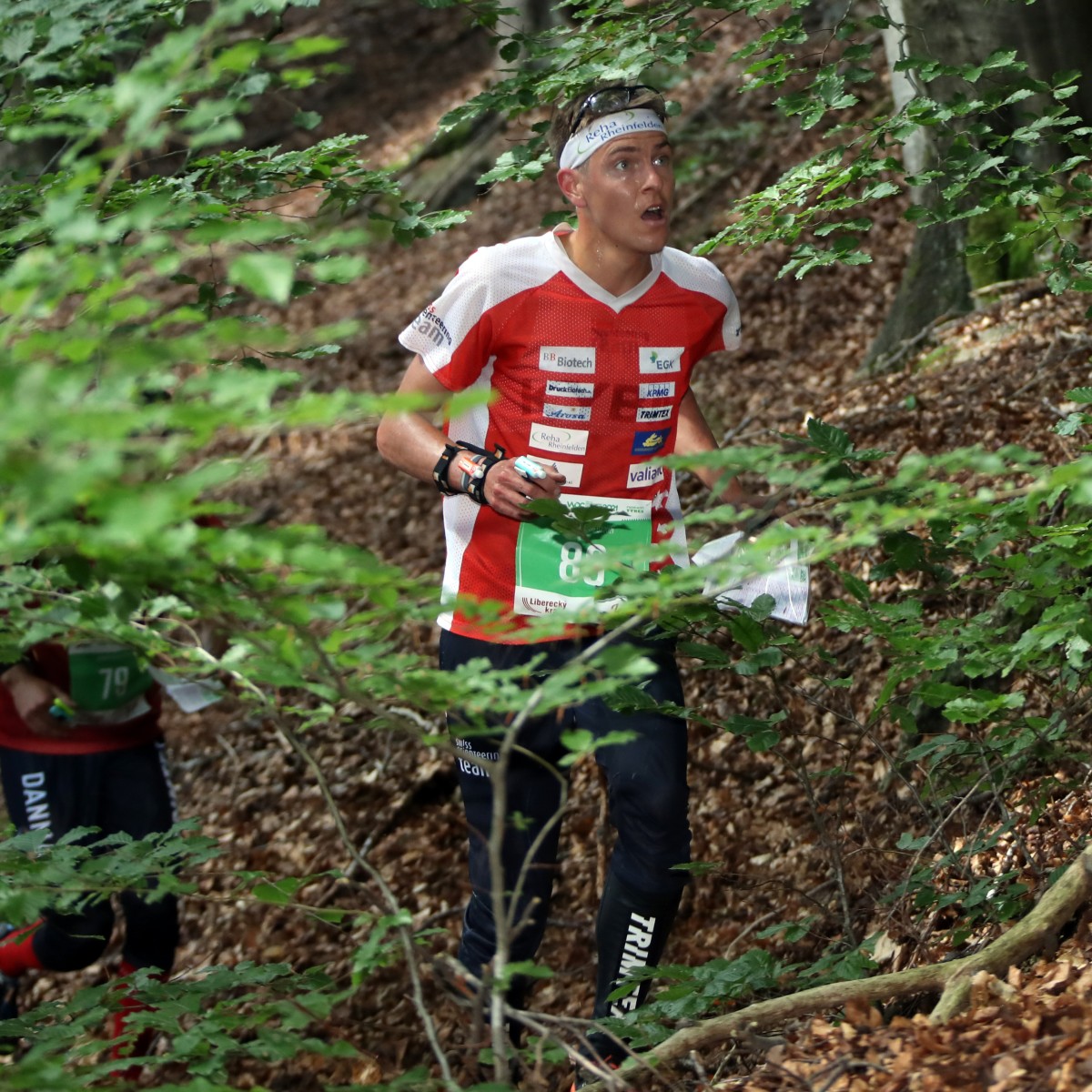 Matthias Kyburz im Wettkampf