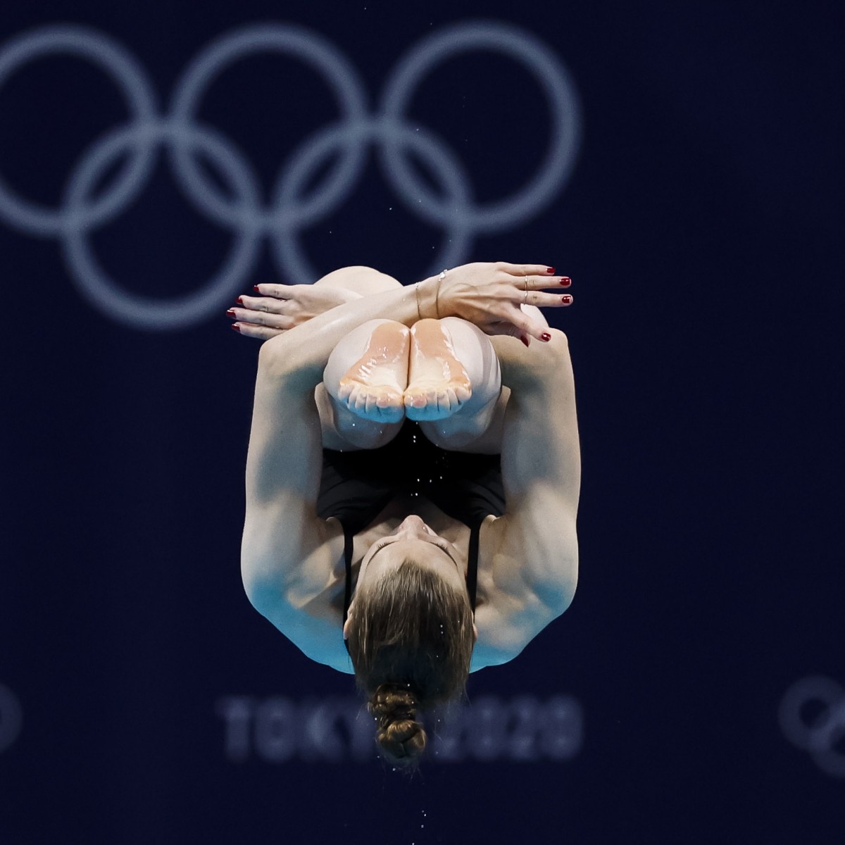 Michelle Heimberg im Wettkampf
