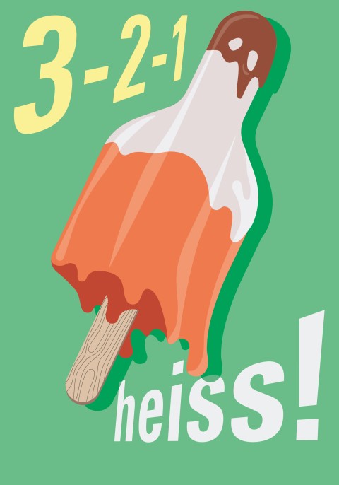 3-2-1 heiss! Glace