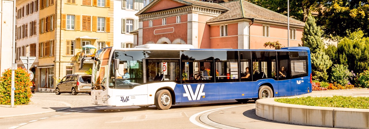 AVA Bus in Zofingen.