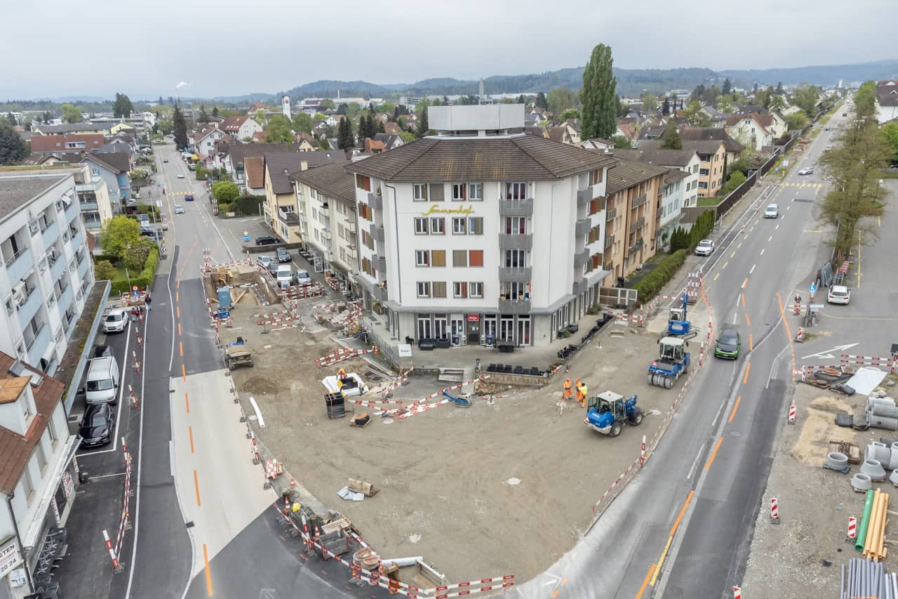 Baustelle April 2024