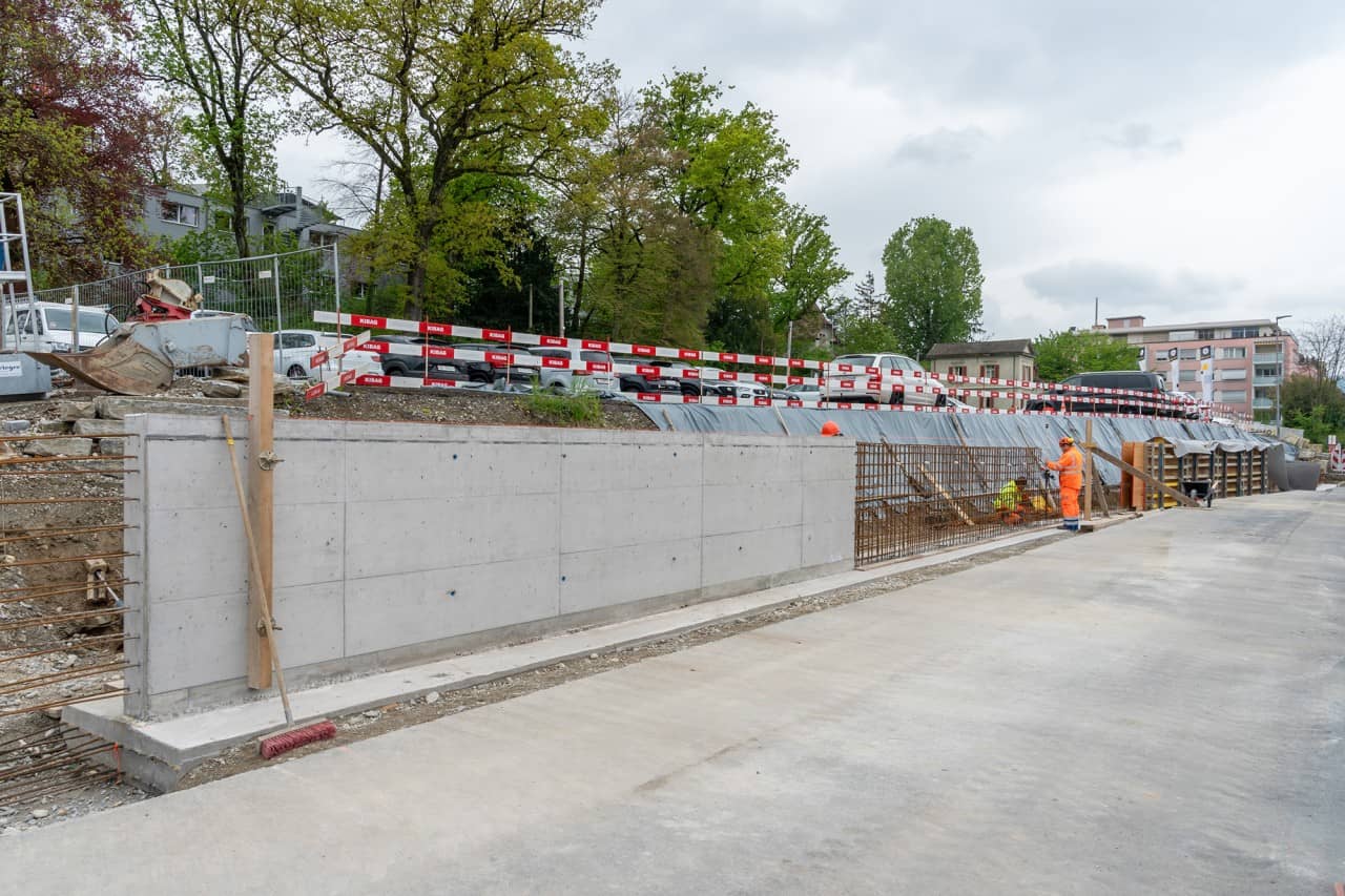 Baustelle April 2024
