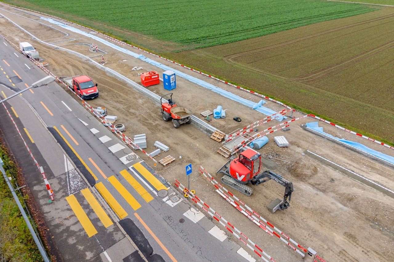 Baustelle Tramstrasse