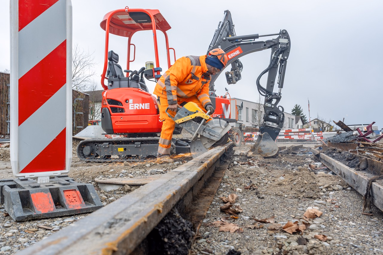 Baustelle Tramstrasse