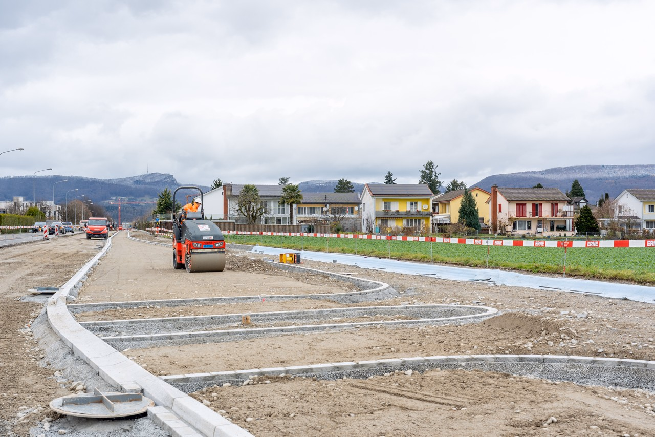 Baustelle Tramstrasse