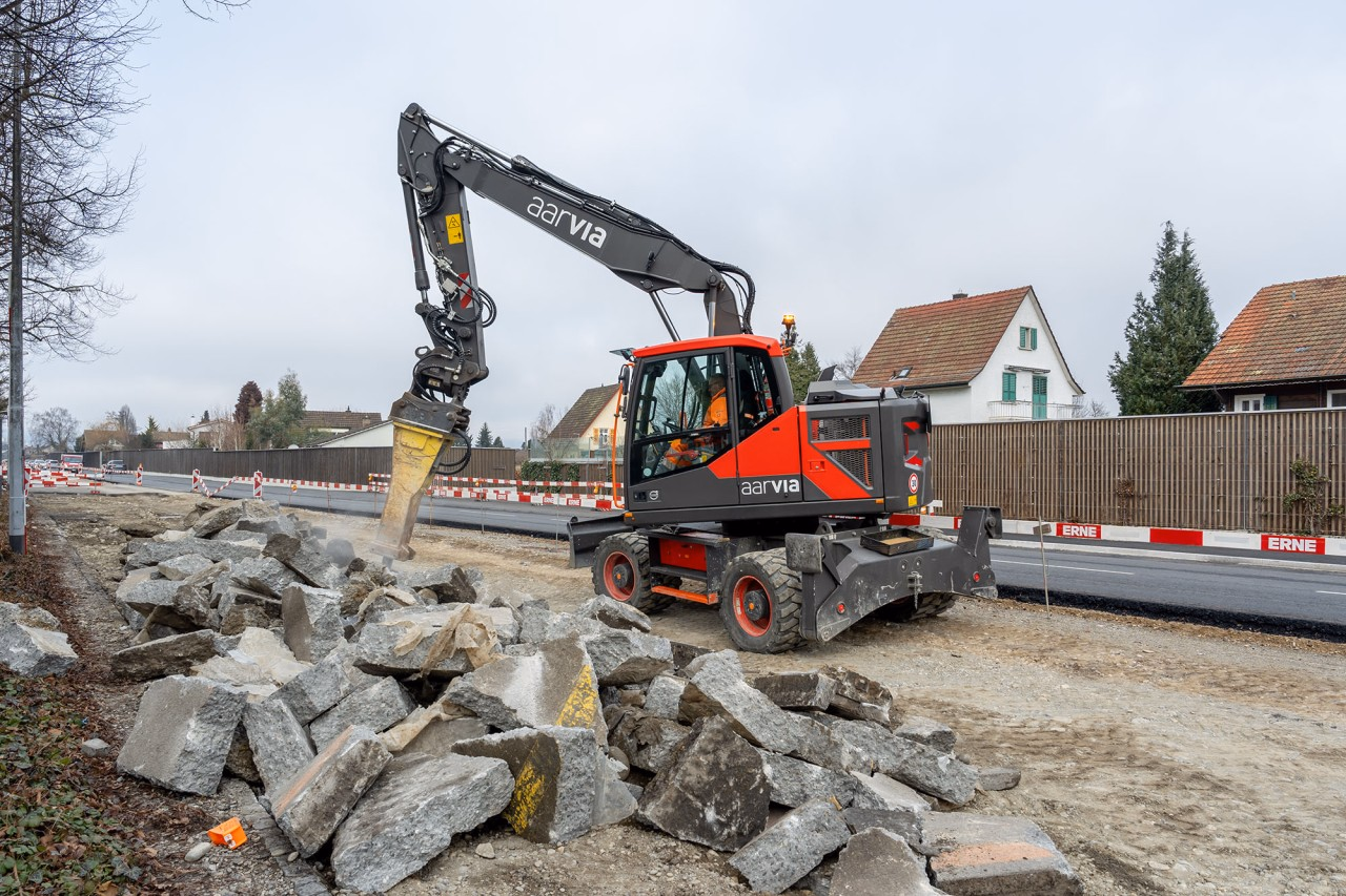 Baustelle Tramstrasse - Teilprojekt 3.