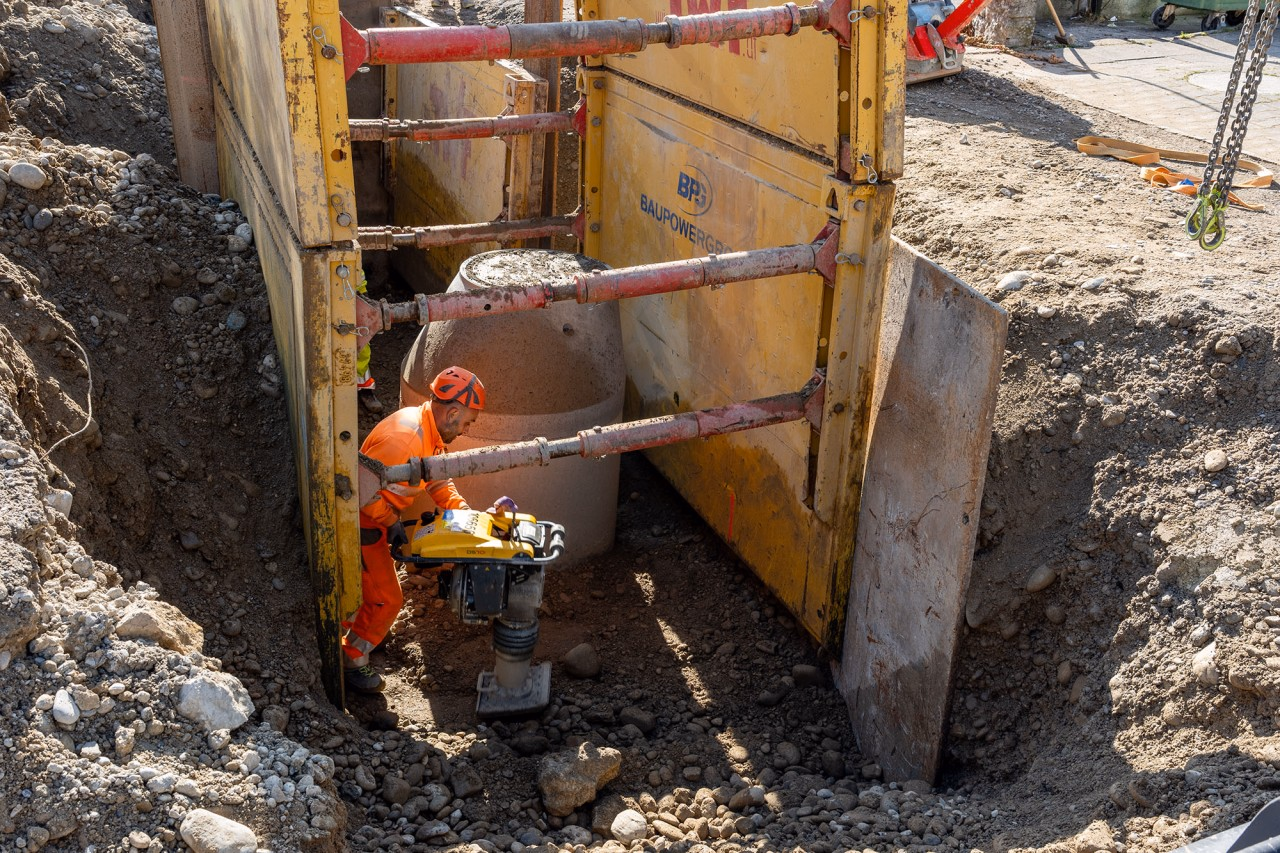 Baustelle Tramstrasse