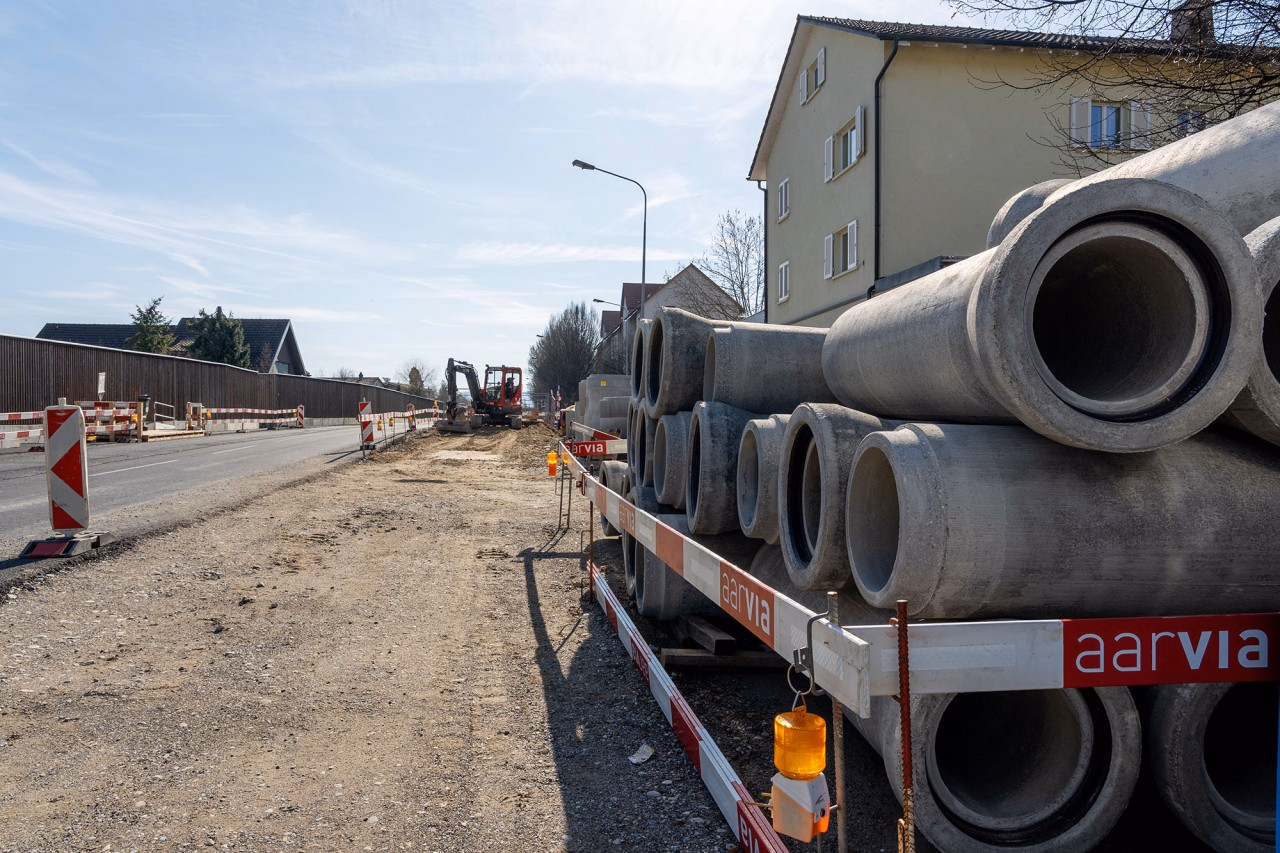 Baustelle Tramstrasse