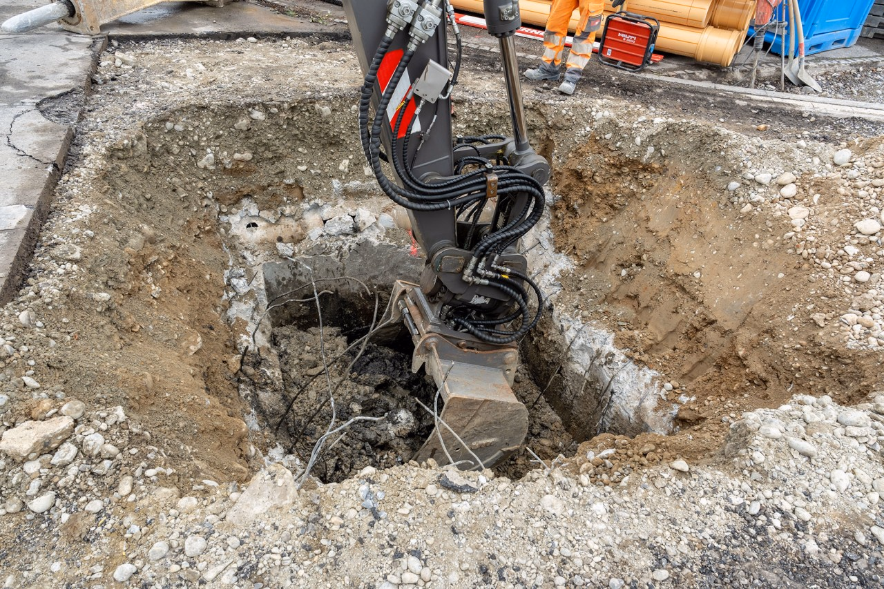 Baustelle Tramstrasse