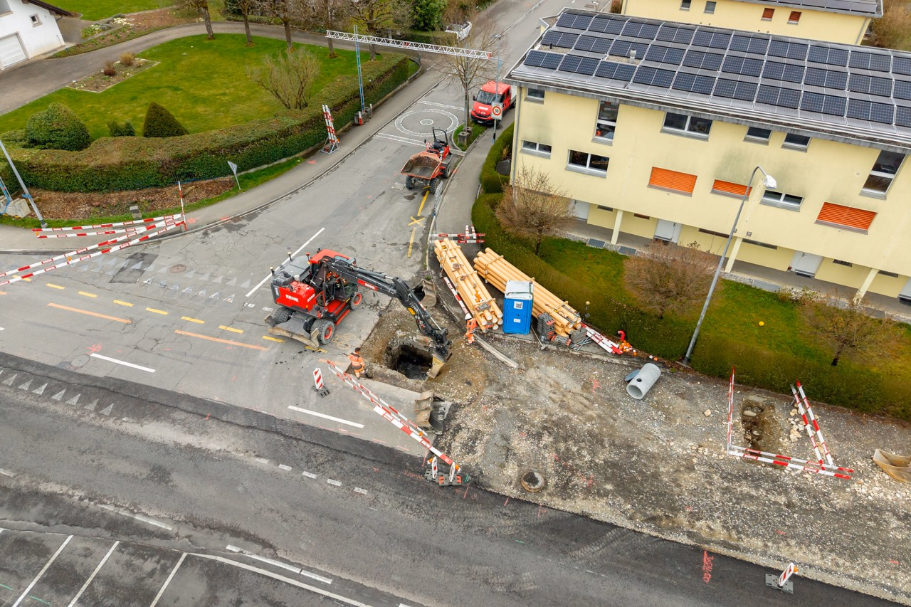 Baustelle Tramstrasse