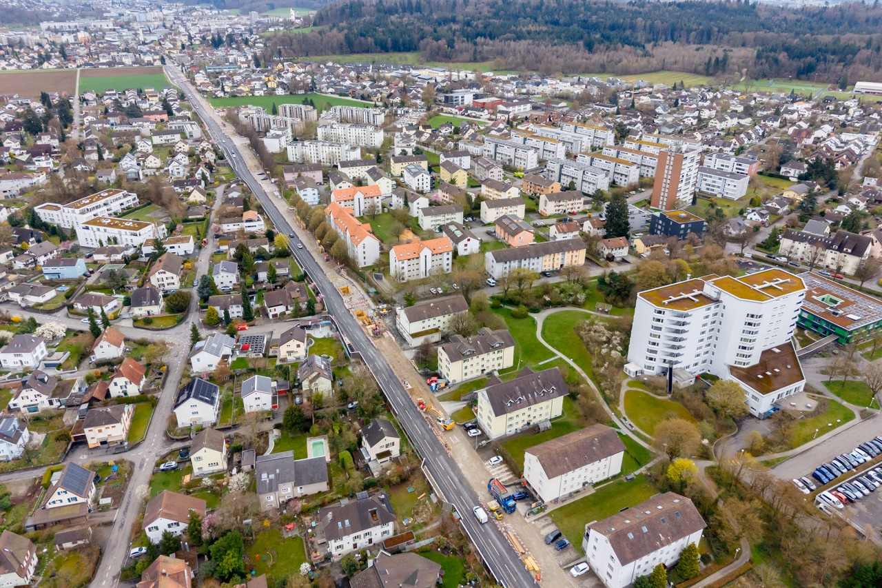 Baustelle Tramstrasse