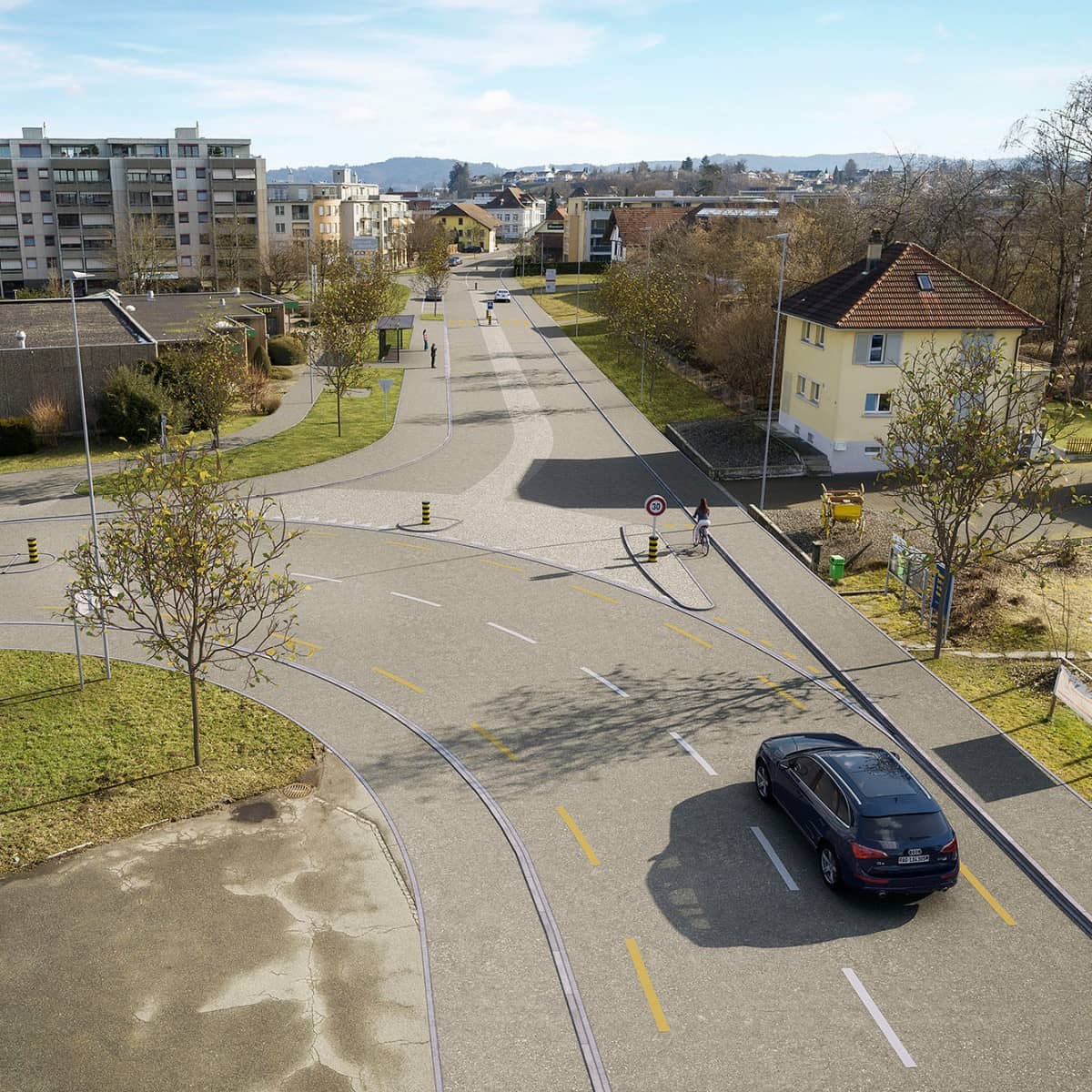 Umgestaltung Knoten Rössliplatz Rothrist