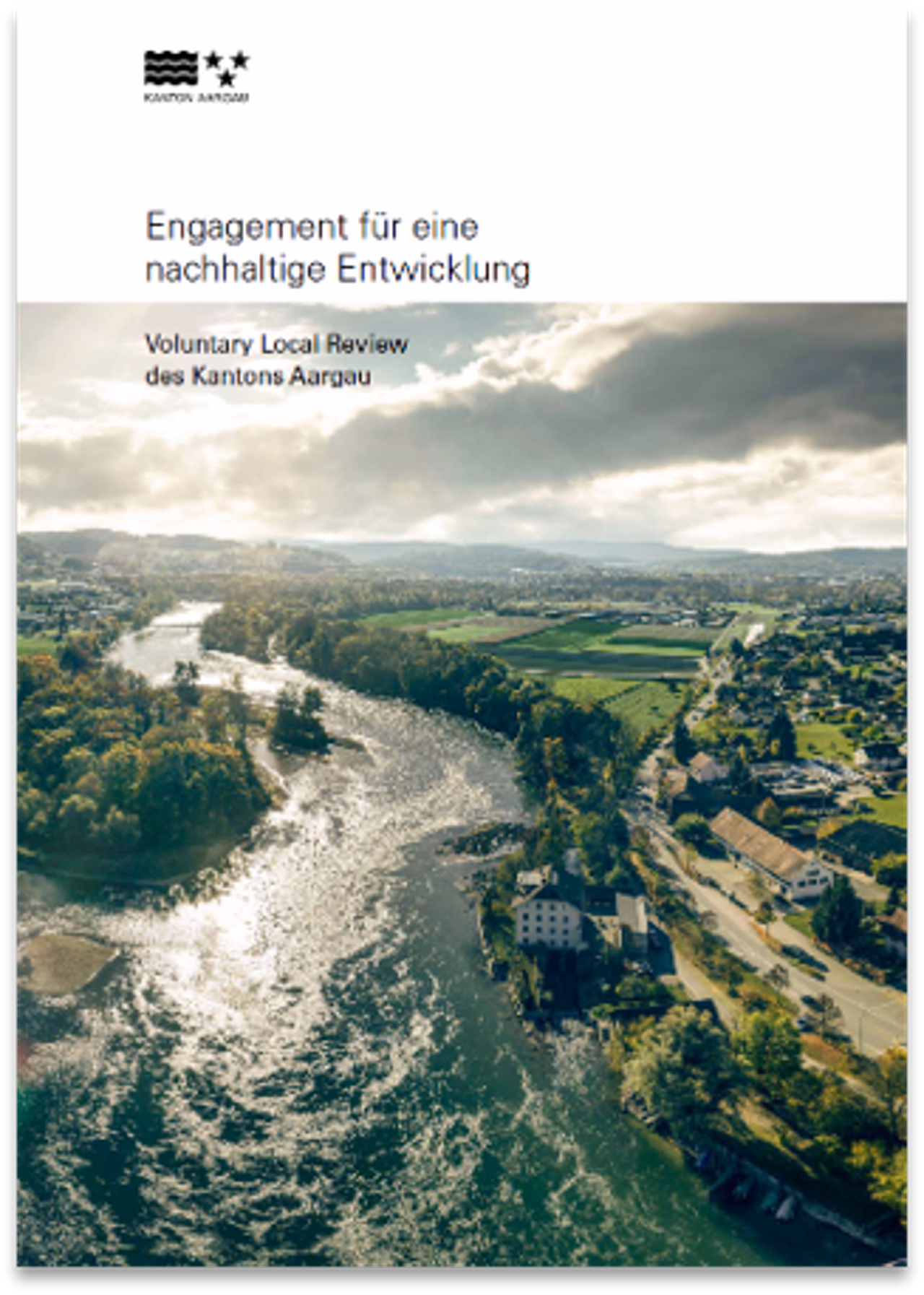 Das Bild zeigt das Titelbild des VLR-Berichts Kanton Aargau.