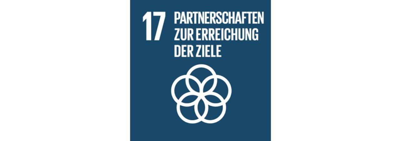 Logo SDG 17: Partnerschaften zur Erreichung der Ziele