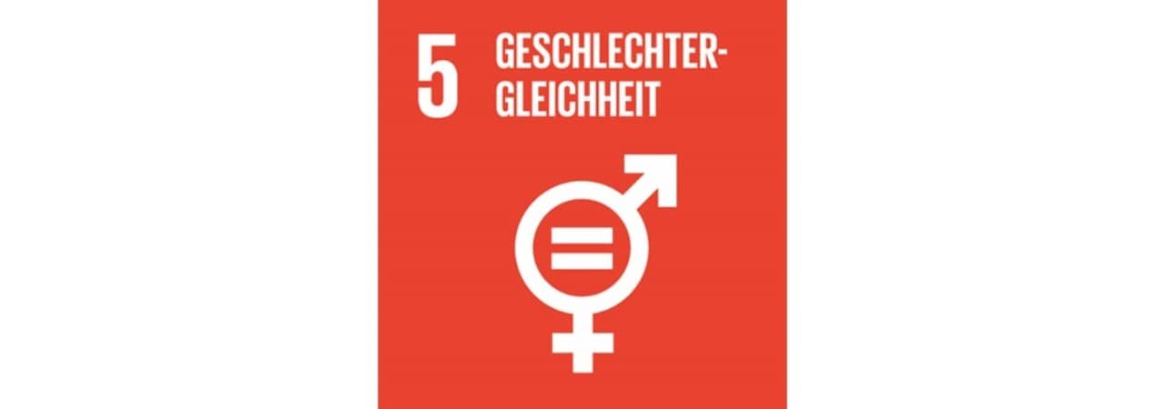 Logo SDG 5: Geschlechtergleichheit