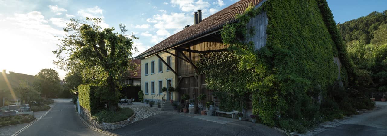 Aussenaufnahme des ehemaligen Restaurants zur Linde in Linn.