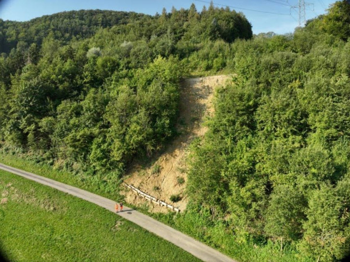 Gansingen, Hangrutsch, 2024