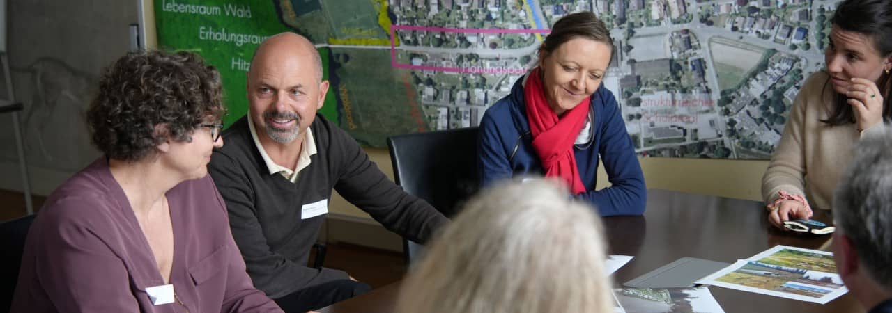 Gemeinsames Brainstorming in den Workshops 