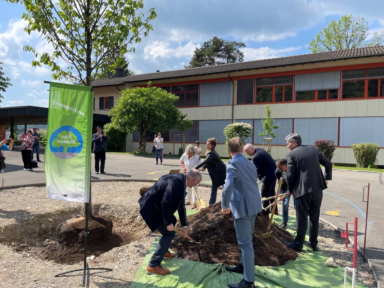 Baumpflanzung Klimaoase Koblenz