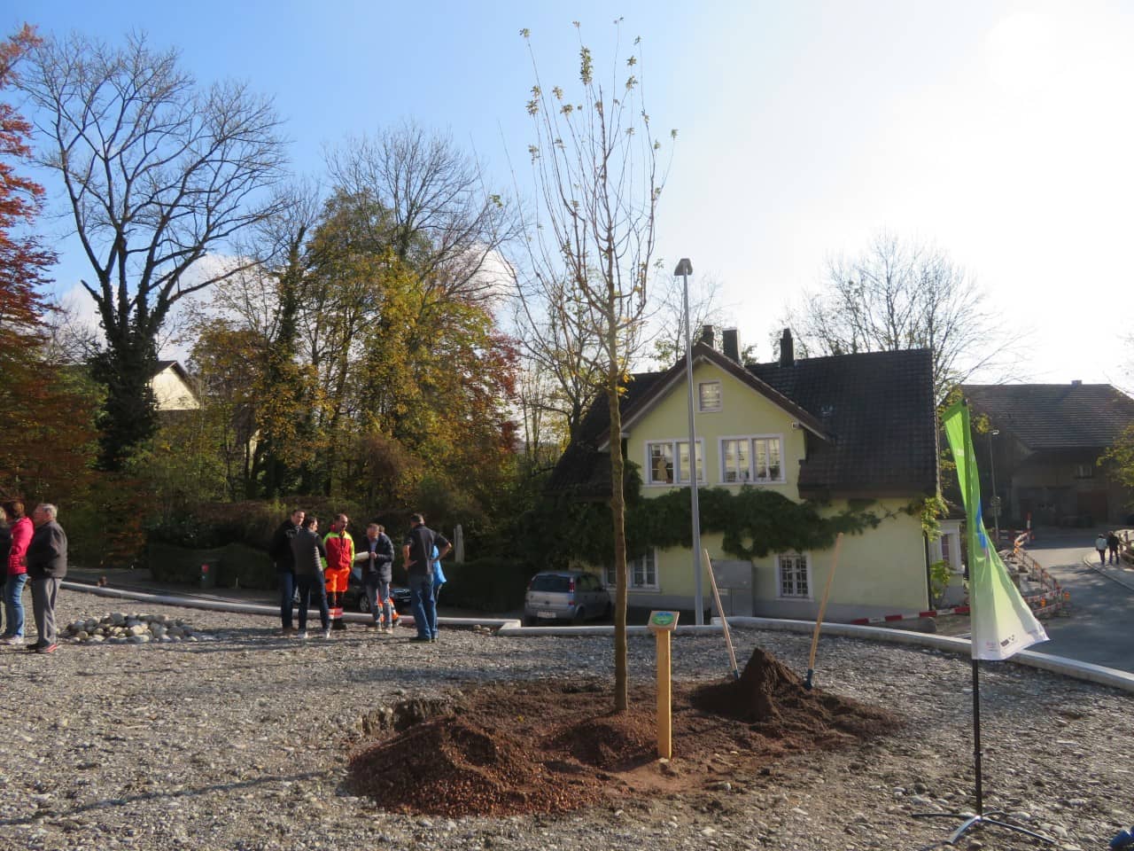 Baumpflanzung Klimaoase Meisterschwanden