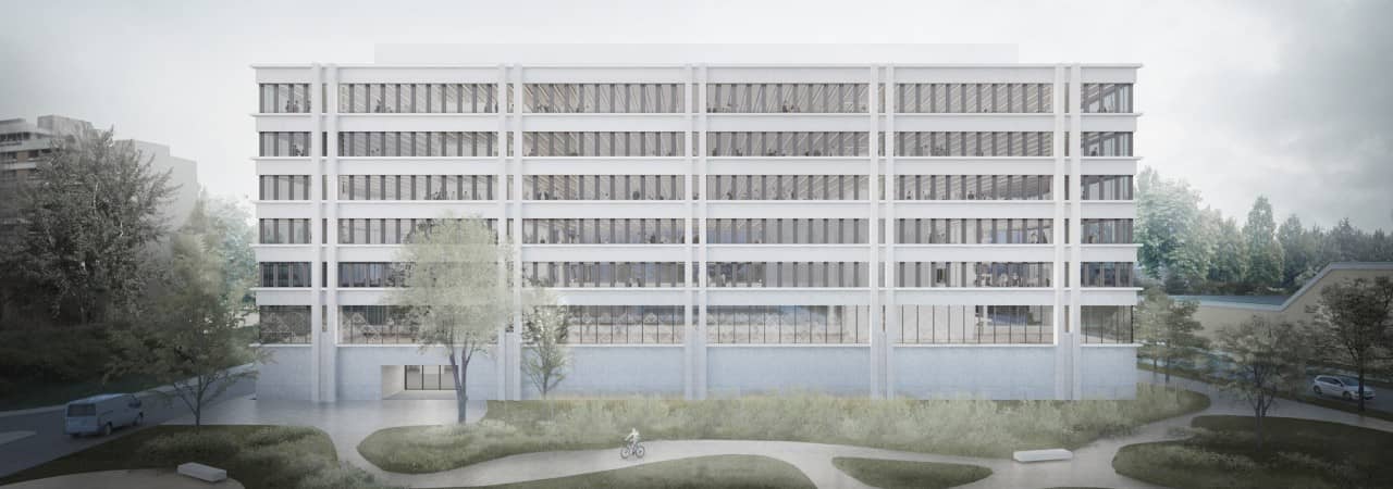 Visualisierung Neues Polizeigebäude Aarau