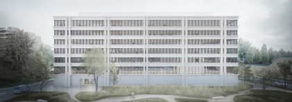 Visualisierung Neues Polizeigebäude Aarau