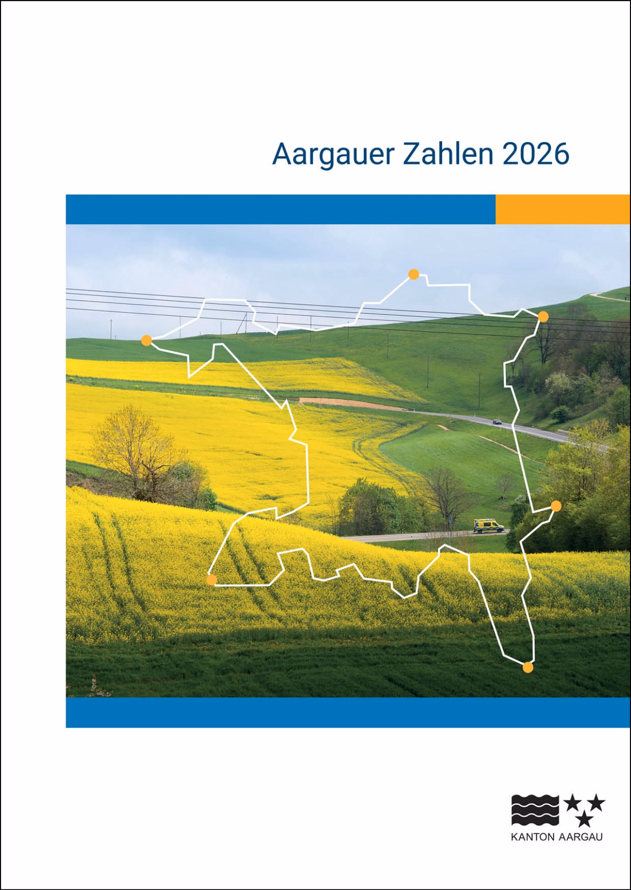 Deckblatt der Ausgabe "Aargauer Zahlen" 