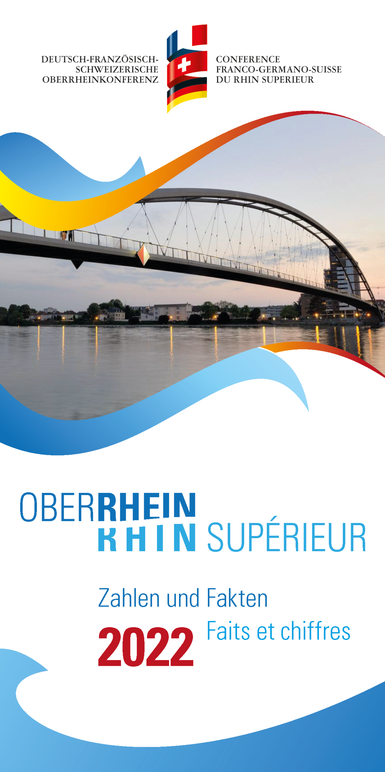 Oberrhein: Zahlen und Fakten 2022. © Oberrheinkonferenz