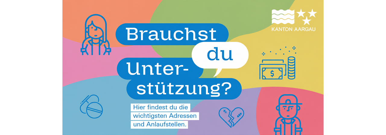 Brauchst du Unterstützung? Hier findest du die wichstigen Adressen und Anlaufstellen.